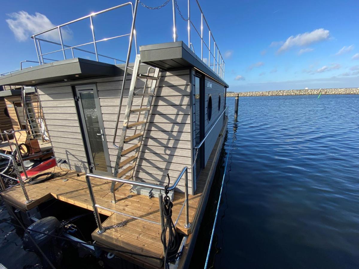 Hotel Hausboot Fjord Baltica Mit Dachterrasse In Barth Zewnętrze zdjęcie